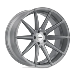 TSW Wheels – CLYPSE – Gunmetal – 18″x8.5″ 20mm – Summer Wheels – 1885CLP205114S76